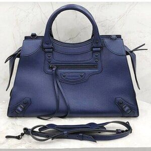 Balenciaga Neo Classic City AJ Navy